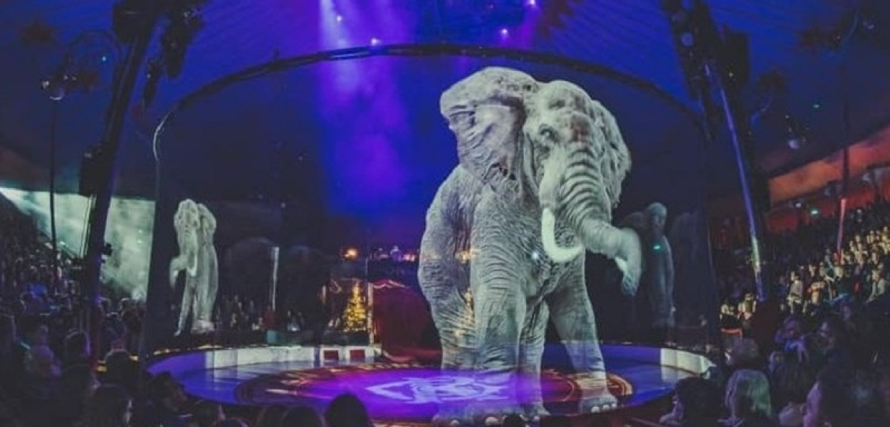 Świat sztuki cyrkowej na miarę XXI wieku! HOLOGRAMY W CYRKU!