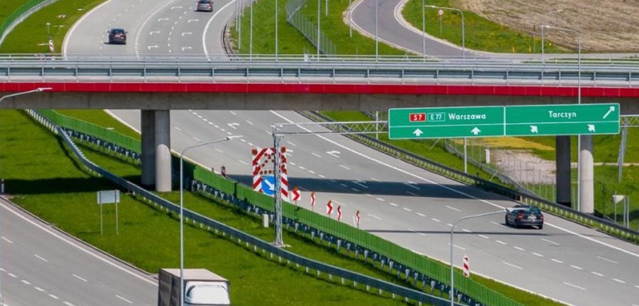 Na S7 otwarto węzeł Tarczyn Północ