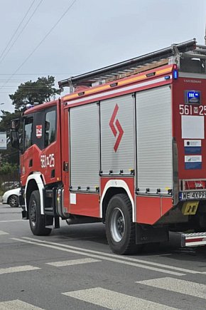 Kolizja ze skuterem na ul. Pod Bateriami-2501