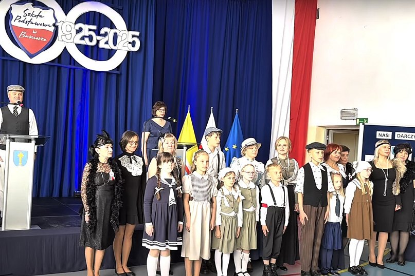 100-lecie szkoły w Baniosze