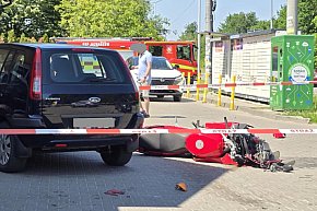 Groźny wypadek, ranne dwie osoby-2544