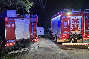 Strażacy ratowali jaz w Chylicach-Pólku-2546