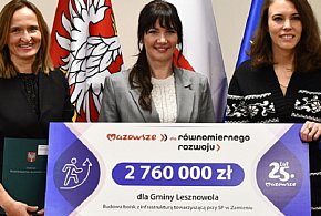 Sejmik Mazowsza wspiera gminę Lesznowola - 103566