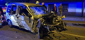 Poważny wypadek na ul. Gołkowskiej
