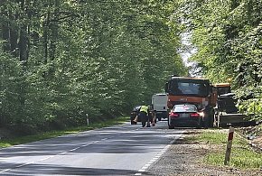 Policja wstrzymała prace drogowe-106697