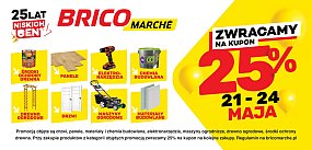 25% z okazji 25. urodzin Bricomarché!