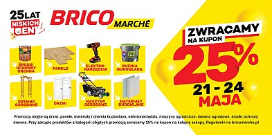 25% z okazji 25. urodzin Bricomarché!  Akcja promocyjna w Górze Kalwarii-106860