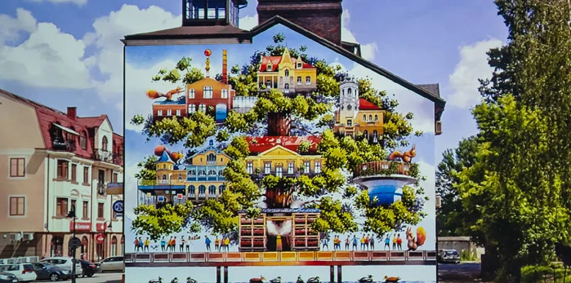 Konstancin-Jeziorna zyska wyjątkowy mural - 106915