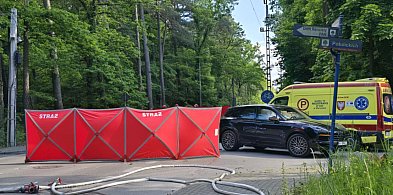 Droga zablokowana! Zginęła pasażerka motocykla-106934