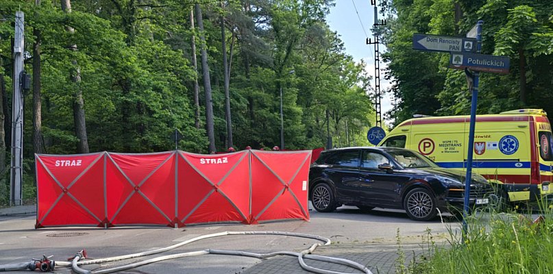 Droga zablokowana! Zginęła pasażerka motocykla - 106934