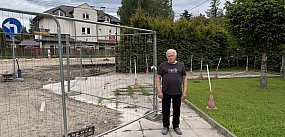 Wyburzyli ogrodzenie, zabrali część działki