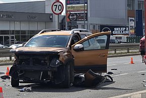 Wypadek na skrzyżowaniu na Puławskiej-107058