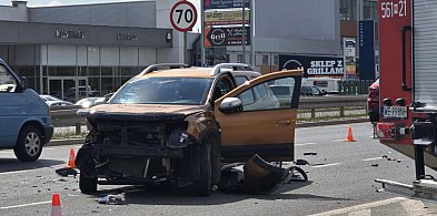 Wypadek na skrzyżowaniu na Puławskiej-107058