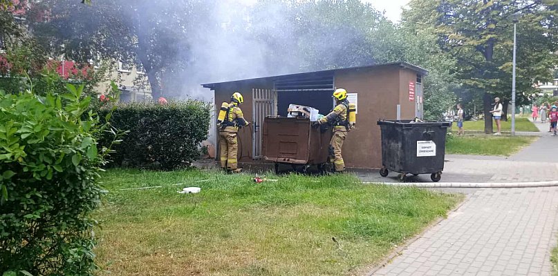 Podpalacz grasuje przy Kusocińskiego - 107551