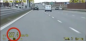 Porsche pędziło 227 km/h. Policja natychmiast zareagowa
