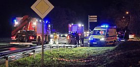 Pieszy potrącony przez samochód