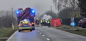 Próbował wyprzedzić traktor. Zginął na miejscu