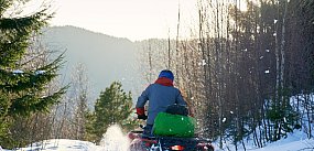 Nielegalne quady w lasach powiatu piaseczyńskiego