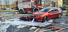 Dramatyczne zderzenie na Chyliczkowskiej!