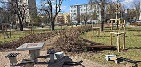 Nocne libacje i dewastacja w Parku Zachodnim