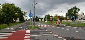 Nowe wiaty przystankowe przy drodze wojewódzkiej