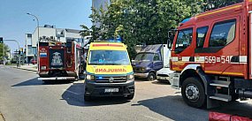 Zasłabnięcie na ulicy w Piasecznie
