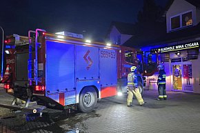 Dym na zapleczu! Pożar nie zdążył się rozwinąć-2620