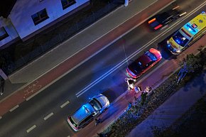 Skuter wjechał w tył taksówki-2638