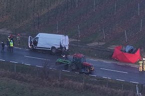 Próbował wyprzedzić traktor. Zginął na miejscu-2701