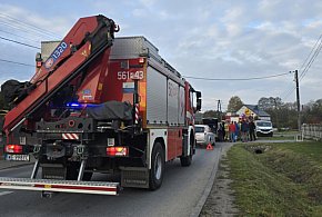 Czołowe zdarzenie! Lądował śmigłowiec LPR, jedna osoba trafiła do szpitala-109440