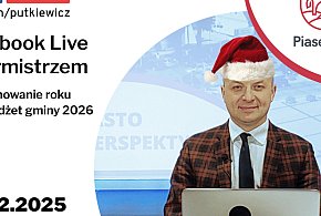Podsumowanie roku na Facebook Live z burmistrzem Piasec - 110430