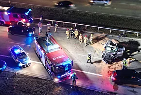 Dramatyczny wypadek na S7!-110469