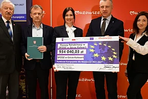 Ponad 900 tys. zł z funduszy unijnych na rozwój rehabil - 110797