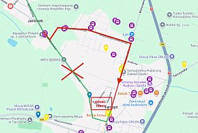 Zmiana trasy autobusu T2. Utrudnienia w związku z remontem ul. Błońskiej