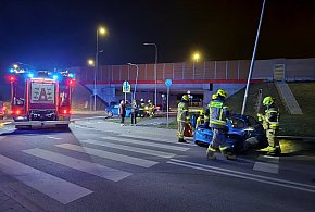 Zderzenie na skrzyżowaniu. Jedna osoba trafiła do szpitala