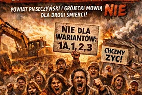 Mieszkańcy Prażmowa przeciw wariantom obwodnicy