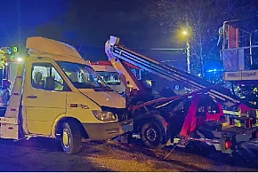 Niebezpieczna kolizja w Woli Wągrodzkiej.