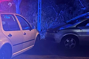 Sceny jak z filmu: policjant po służbie blokuje drogę kierowcy