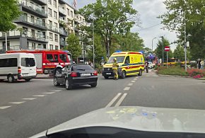 Dramatyczne chwile na Puławskiej. Trwa akcja ratunkowa