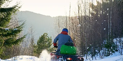 Nielegalne quady w lasach powiatu piaseczyńskiego