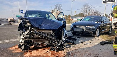 Zderzenia dwóch aut