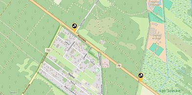 Utrudnienia na drodze krajowej nr 79 – remont nawierzchni i ruch wahadłowy