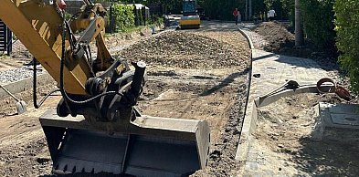 Trwa przebudowa ul. Elektrycznej