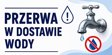 Planowane wyłączenie wody w piątek