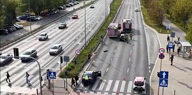 Hulajnogą pod samochód! Wypadek na Puławskiej-108801