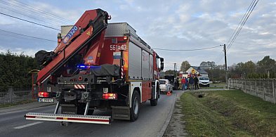 Czołowe zdarzenie! Lądował śmigłowiec LPR, jedna osoba trafiła do szpitala-109440