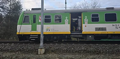 Wypadek na torach. Przejazd kolejowy zamknięty-109949