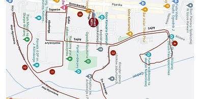 Utrudnienia w komunikacji podczas biegu WOŚP