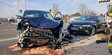 Zderzenia dwóch aut