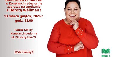Spotkanie z Dorotą Wellman w Konstancinie